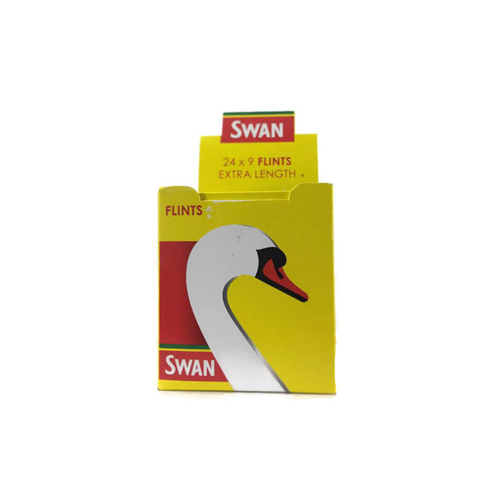 24 x 9 Swan Extra Length Flints Smoking Products Swan 