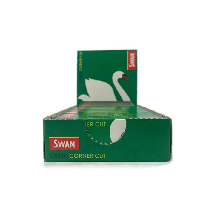 25 Swan Green Regular Size Rolling Papers Smoking Products Swan 
