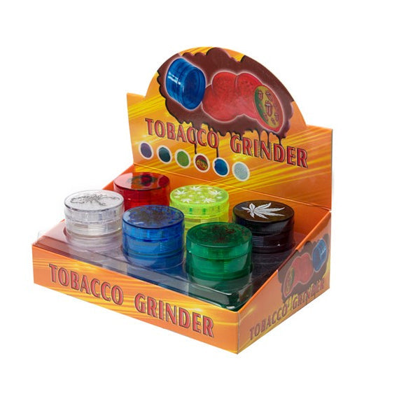 3 Parts Tobacco Plastic Grinder - HX001-Leaf Smoking Products Generic 