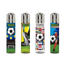 Load image into Gallery viewer, 40 Clipper Refillable Printed Design Classic Lighters Smoking Products Clipper 
