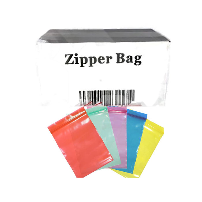 5 x Zipper Branded 30mm x 30mm White Leaf Bags Smoking Products Zipper 