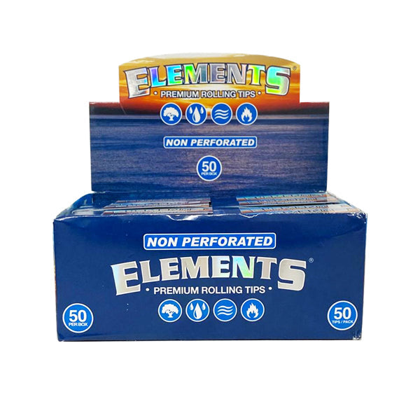 50 Elements Premium Rolling Tips Smoking Products Elements 