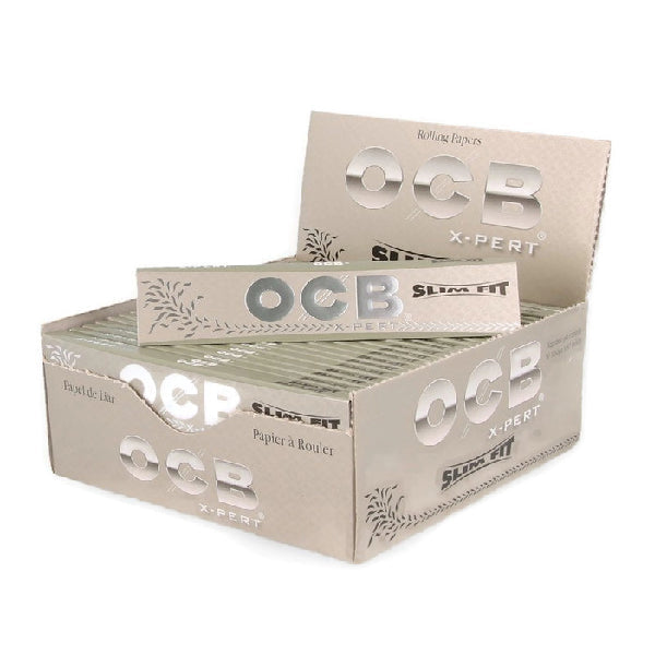 50 OCB Xpert Silver King Size Slimfit Papers Smoking Products OCB 