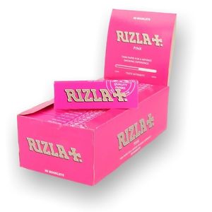 50 Pink Regular Rizla Rolling Papers Smoking Products Rizla 