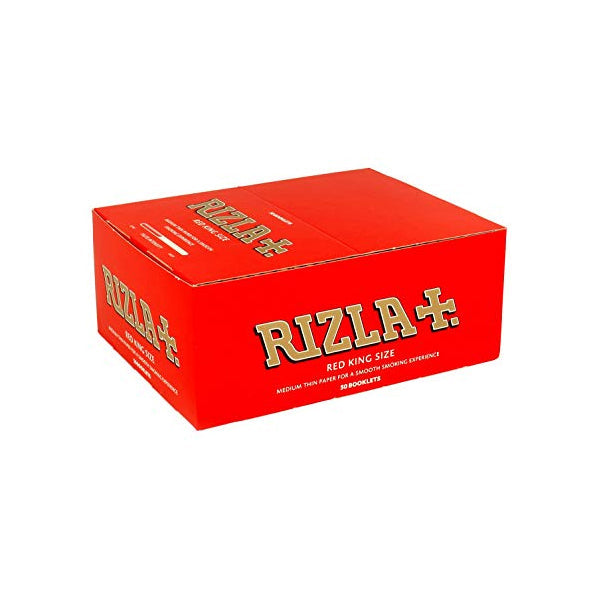 50 Red King Size Rizla Rolling Papers Smoking Products Rizla 