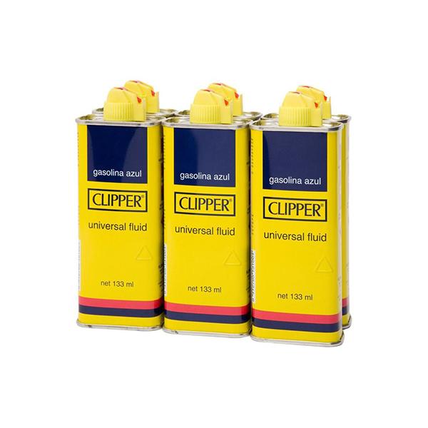 6 x Clipper Tin Lighter Fluid 100ml Smoking Products Clipper 