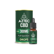 Load image into Gallery viewer, Aztec CBD Full Spectrum Hemp Oil 300mg CBD 10ml CBD Products Aztec CBD Natural Hemp 
