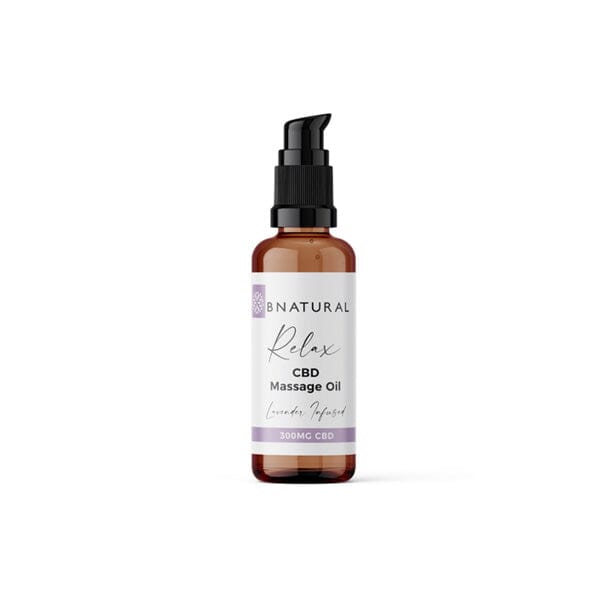 Bnatural 300mg CBD Massage Oil - 100ml CBD Products Bnatural 