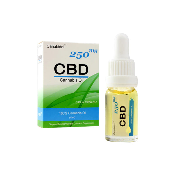 Canabidol 250mg CBD Cannabis Oil Drops 10ml CBD Products Canabidol 