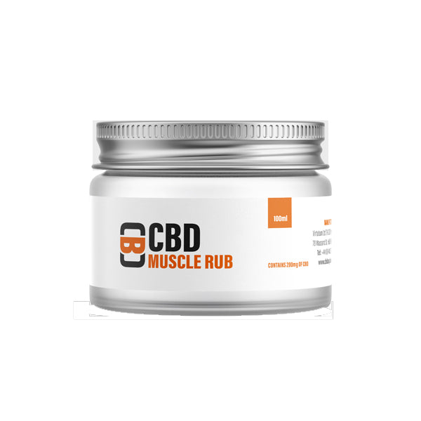 CBD Asylum 1000mg CBD 100ml Muscle Rub Balm (BUY 1 GET 2 FREE) CBD Products CBD Asylum 