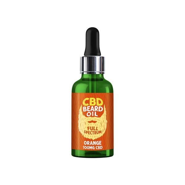 CBD Embrace 100mg Full Spectrum CBD Orange Beard Oil - 30ml CBD Products CBD Embrace 