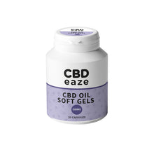 Load image into Gallery viewer, CBDeaze 500mg CBD Soft Gel Capsules - 20 Capsules CBD Products CBDeaze 
