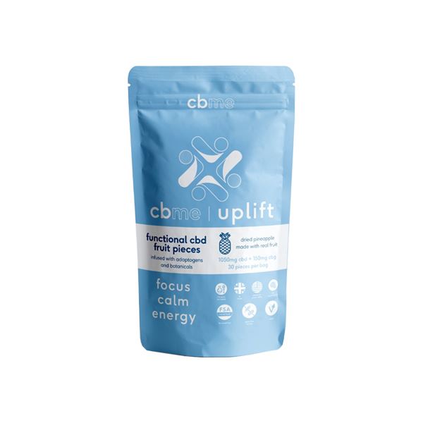 CBME Uplift 1050mg CBD Pineapple Fruit Pieces - 30 Pieces CBD Products CBME 