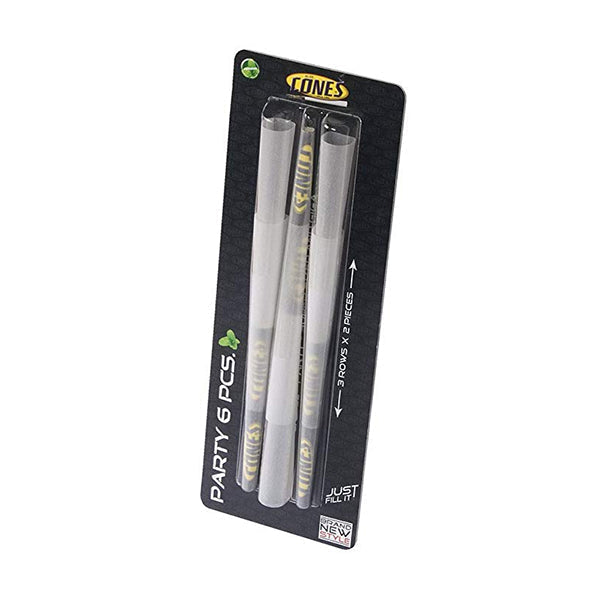 Cones Party Pre-rolled Cones - 6 Pi﻿eces Blister Pack Smoking Products Cones 