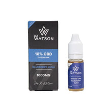 Load image into Gallery viewer, Dr Watson 1000mg Full Spectrum CBD E-liquid 10ml CBD Products Dr Watson 
