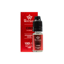 Load image into Gallery viewer, Dr Watson 100mg CBD Vaping Liquid 10ml CBD Products Dr Watson 

