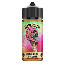Load image into Gallery viewer, Fearless CBD 1800mg CBD E-liquid 120ml (30VG/70PG) CBD Products Fearless Strawberry I-Scream 
