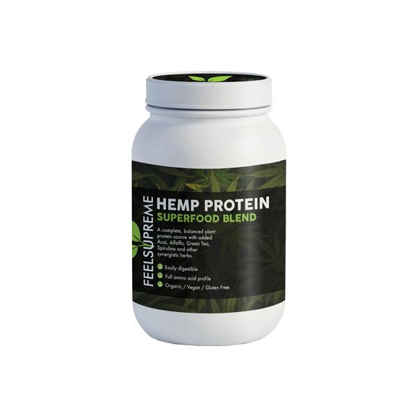 Feel Supreme Hemp Protein Superfood Blend - 500g CBD Products Feel Supreme 
