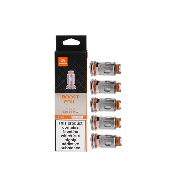 Geekvape Aegis Boost Replacement Coils 0.4Ohms/0.6Ohms/ 0.3Ohms/1.2Ohms Coils Geekvape 0.6 Ohms 
