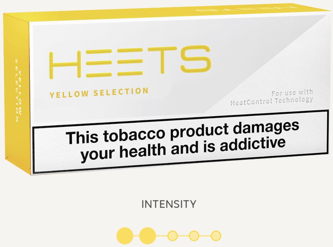 Heets Yellow Selection – Vape Emporium