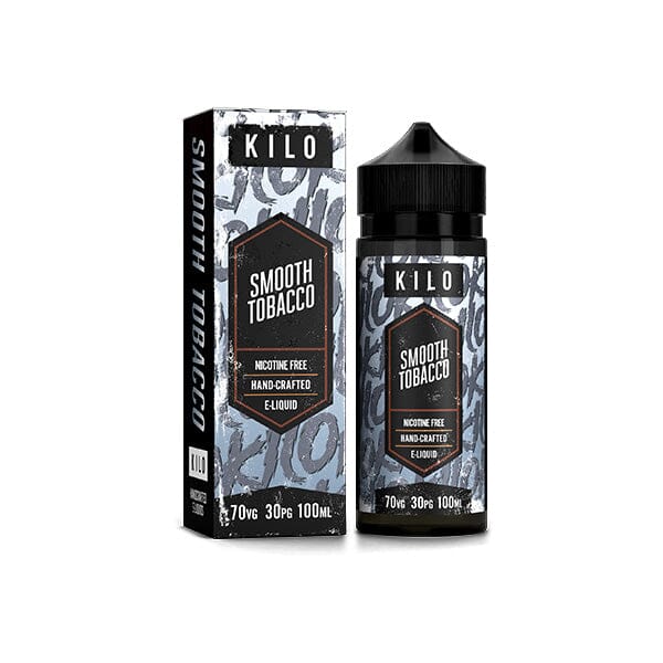 Kilo 100ml Shortfill 0mg (70VG/30PG) E-liquids Kilo Smooth Tobacco 
