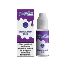 Load image into Gallery viewer, Kingston 18mg 10ml E-liquids (50VG/50PG) E-liquids Kingston Blackcurrant Chill 
