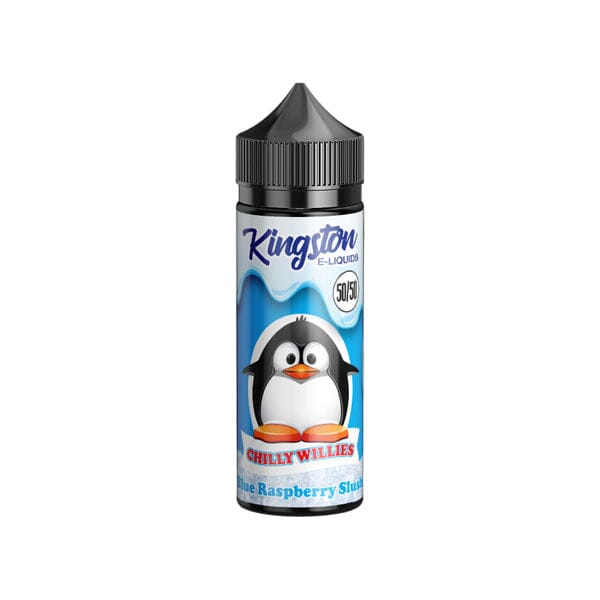 Kingston Chilly Willies 120ml Shortfill 0mg (50VG/50PG) E-liquids Kingston Blue Raspberry Slush 