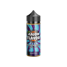 Load image into Gallery viewer, Major Flavor 100ml Shortfill 0mg (70VG/30PG) E-liquids Major Flavor Black Menthol 
