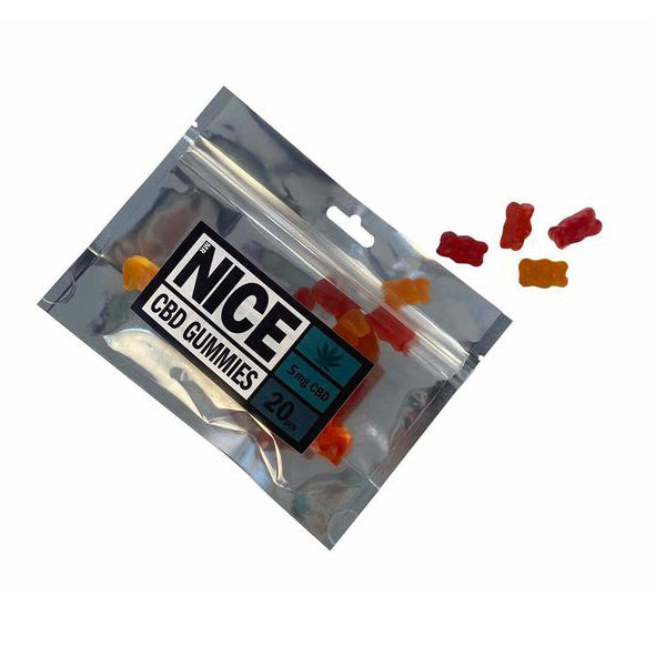 Mr Nice 100mg CBD Strawberry Gummies - 20pcs CBD Products MR Nice 