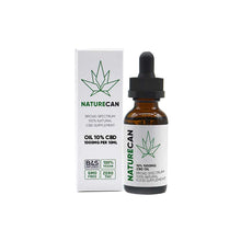 Load image into Gallery viewer, Naturecan 10% 1000mg CBD Broad Spectrum MCT Oil 10ml CBD Products Naturecan 
