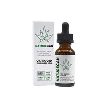 Load image into Gallery viewer, Naturecan 15% 1500mg CBD Broad Spectrum MCT Oil 10ml CBD Products Naturecan 
