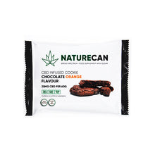 Load image into Gallery viewer, Naturecan 25mg CBD Double Chocolate Orange Cookie 60g CBD Products Naturecan X 1 
