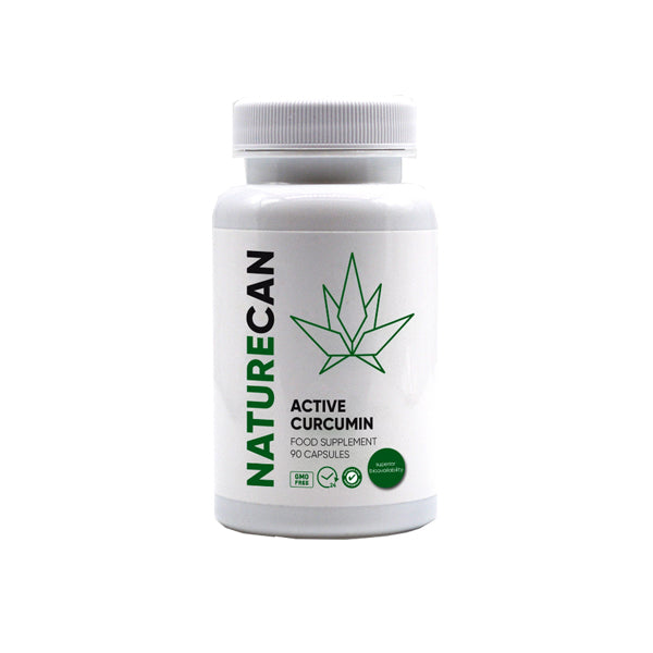 Naturecan Active Curcumin 90 Capsules CBD Products Naturecan 