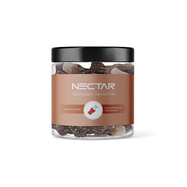 Nectar 500mg Broad Spectrum CBD Cola Bottles Gummies - 20 Pieces CBD Products Nectar 