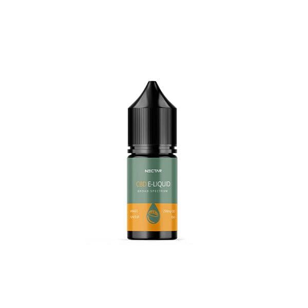Nectar Mango 2.5% 250mg Broad Spectrum CBD Vape Oil - 10ml CBD Products Nectar 