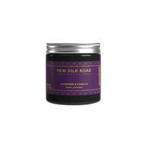 Load image into Gallery viewer, New Silk Road Hemp Infused Candle CBD Products Green Apron Lavender &amp; Vanilla 
