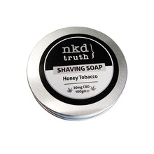 Load image into Gallery viewer, NKD 30mg CBD Speciality Shaving Soap 100g - Honey Tobacco (BUY 1 GET 1 FREE) CBD Products NKD 
