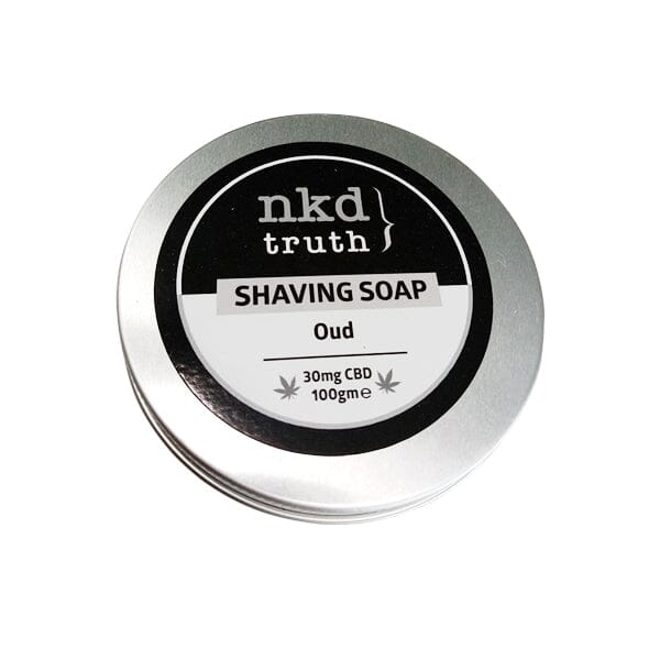 NKD 30mg CBD Speciality Shaving Soap 100g - Oud (BUY 1 GET 1 FREE) CBD Products NKD 