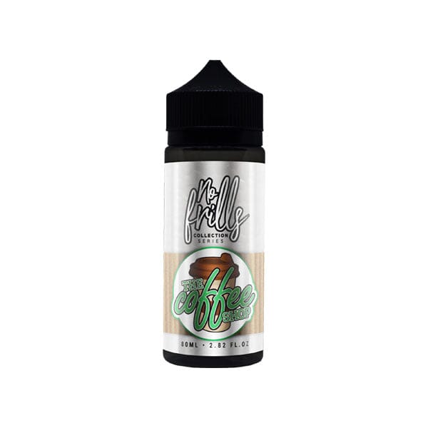 No Frills Collection Coffee Shop 80ml Shortfill 0mg (80VG/20PG) E-liquids No Frills Butterscotch 