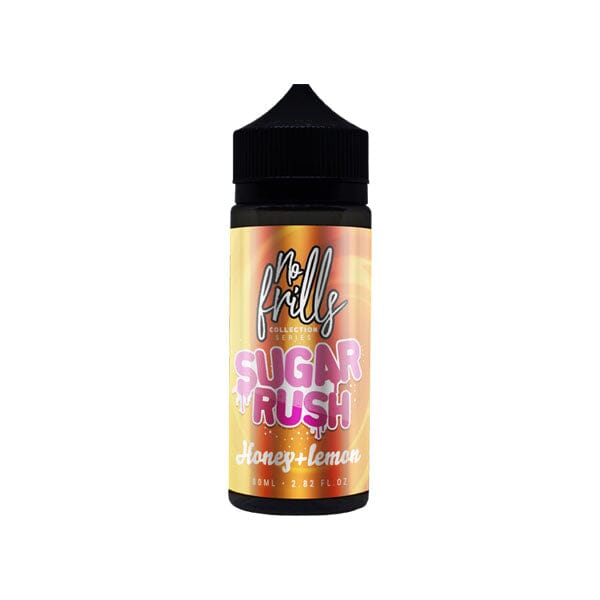 No Frills Collection Sugar Rush 80ml Shortfill 0mg (80VG/20PG) E-liquids No Frills Honey Lemon 