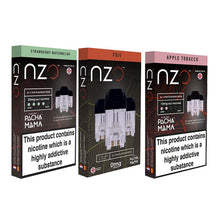 Load image into Gallery viewer, NZO 20mg Salt Cartridges with Pacha Mama Nic Salt (50VG/50PG) Coils NZO 
