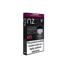Load image into Gallery viewer, NZO 20mg Salt Cartridges with Red Liquids Nic Salt (50VG/50PG) Coils NZO 
