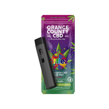 Load image into Gallery viewer, Orange County CBD 600mg CBD Disposable Vape - 1ml 300 Puffs Vape Kits Orange County 
