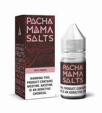 Load image into Gallery viewer, Pacha Mama 10ml Nic Salt E-Liquid Pods Pacha Mama Apple Tobacco 10mg 

