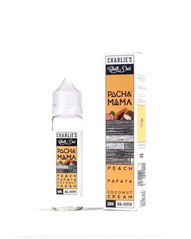 Pacha Mama - Peach, Papaya & Coconut Cream 50ml Short Fill E-Liquid Vape Emporium 
