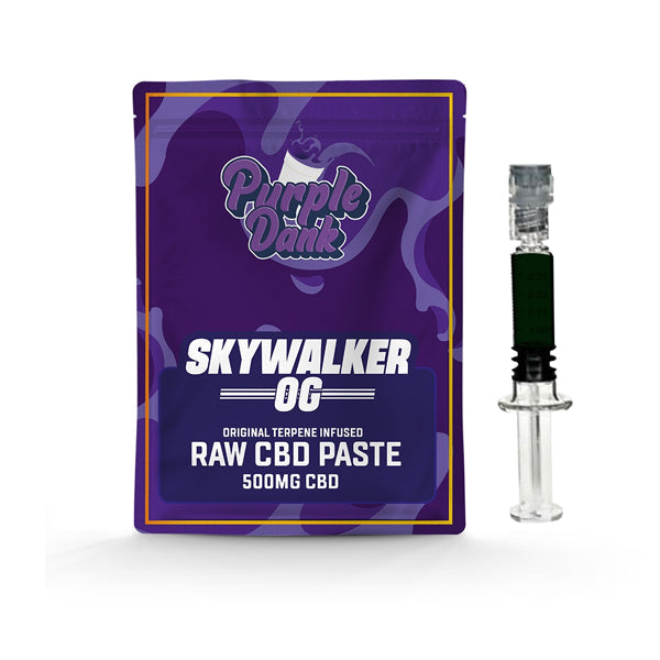 Purple Dank 1000mg CBD Raw Paste with Natural Terpenes - Skywalker OG (BUY 1 GET 1 FREE) CBD Products Purple Dank 0.5g 