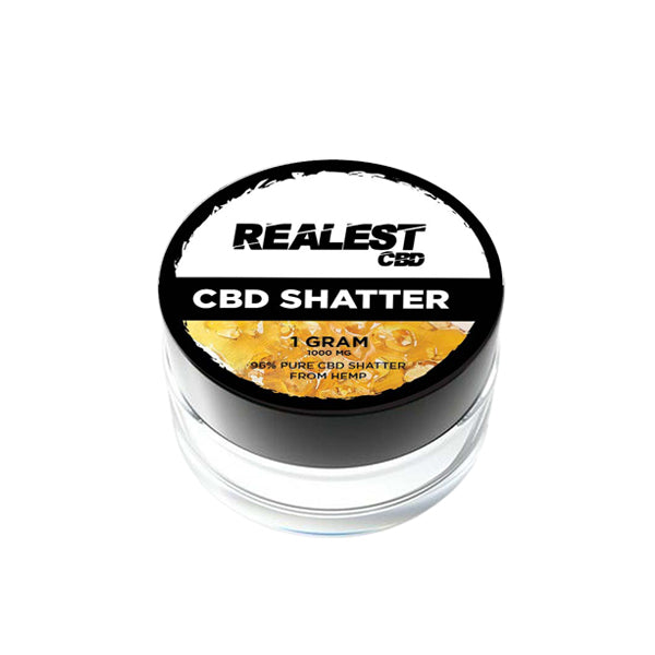 Realest CBD 1000mg CBD Shatter (BUY 1 GET 1 FREE) CBD Products Realest CBD 