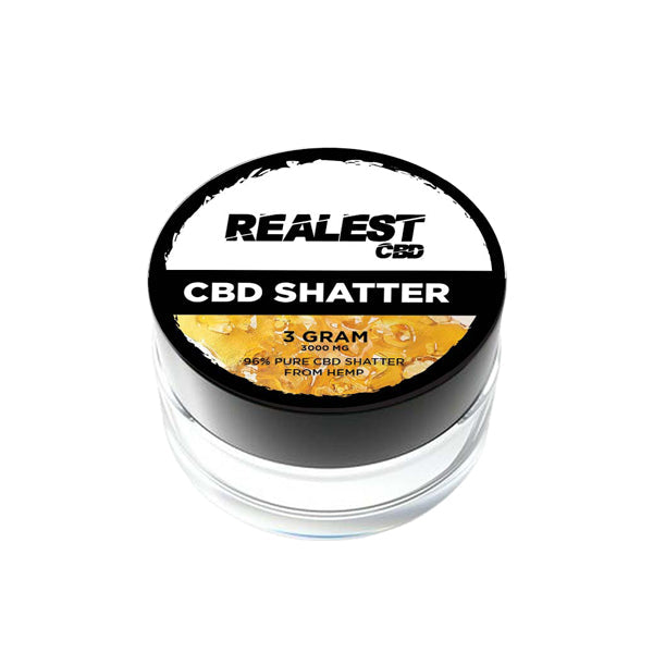 Realest CBD 3000mg CBD Shatter (BUY 1 GET 1 FREE) CBD Products Realest CBD 