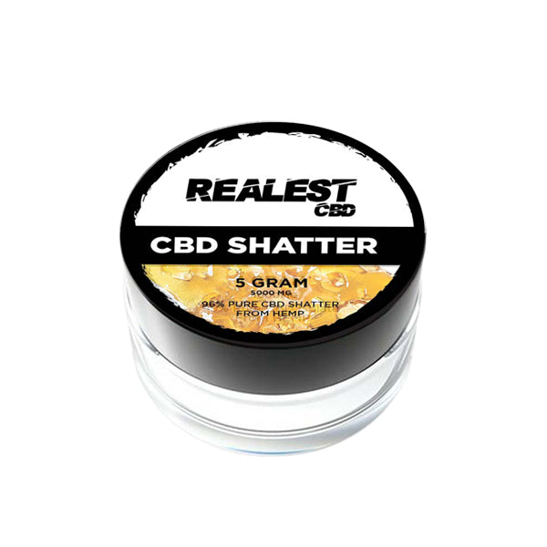 Realest CBD 5000mg CBD Shatter (BUY 1 GET 1 FREE) CBD Products Realest CBD 