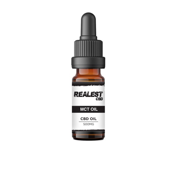 Realest CBD 500mg CBD 10ml MCT Oil (BUY 1 GET 1 FREE) CBD Products Realest CBD 
